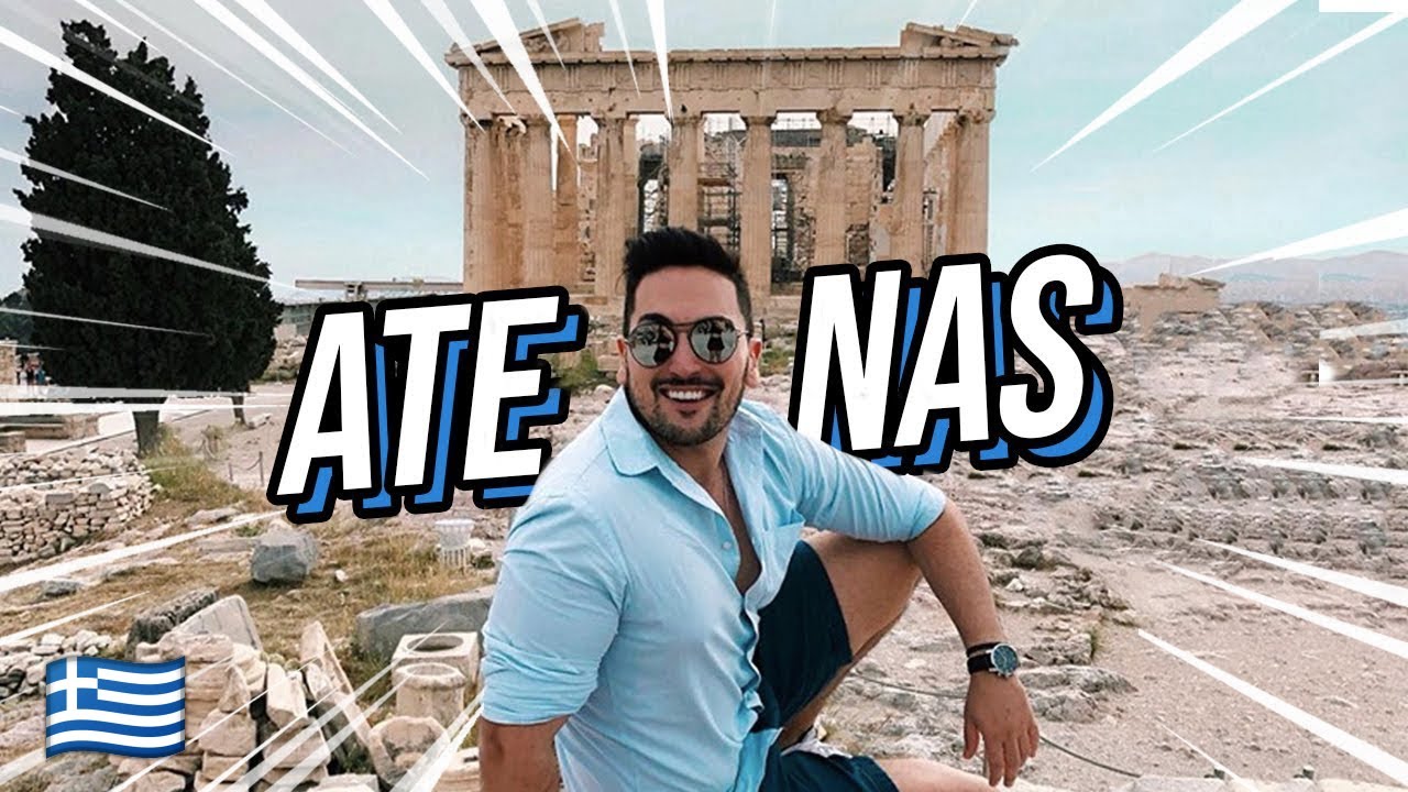 VIAGEM a GRÉCIA ANTIGA - visitei a cidade de ATENAS - Estevam Pelo Mundo