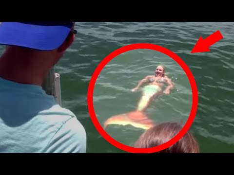 Mermaids Caught on Camera in Real Life ! Video