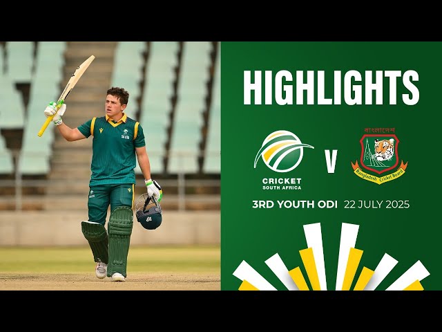 HIGHLIGHTS: Soni Destroys with 6 Wickets 💥 van Schalkwyk’s record 164* 💯 leads SA U19 Fightback!