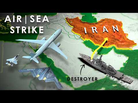 How the US Plans to Strike Iran: The Air & Sea Blueprint Explained