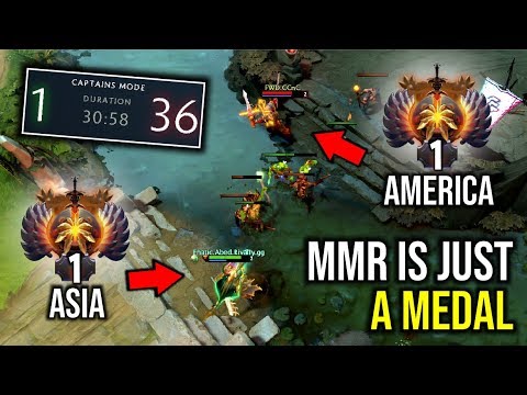 MMR IS JUST A MEDAL..!!  TOP 1 America vs TOP 1 Asia Epicenter Major 2019 | Dota 2