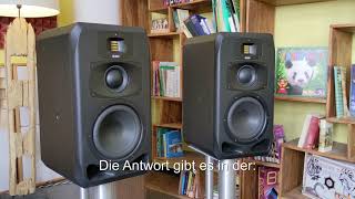 Video thumbnail for Adam Audio S3V Aktiver Studio-Monitor (Lautsprecher) - Kurztest/Preview/Unboxing by Audio Test Magazin