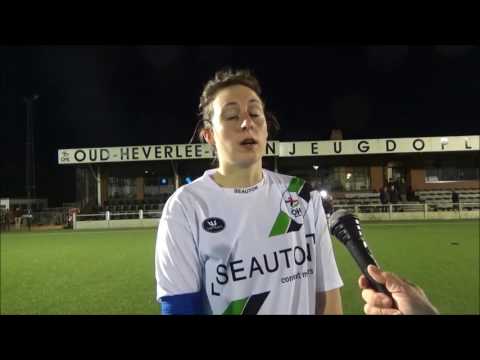 20170414 Interview met Britt Vanhamel na de wedstrijd OHL   KRC Genk Ladies gespeeld in de Super Lea