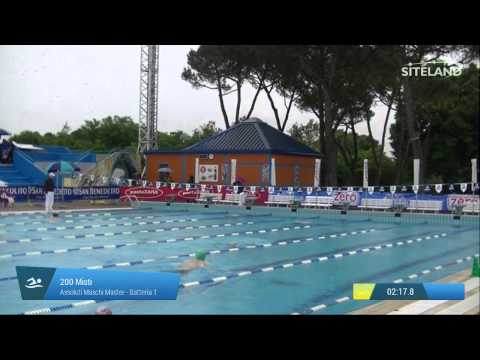 200 Misti  Ass. Maschile Master (Serie 1) - 15 Memorial Andrea Bettiol (Swimming)
