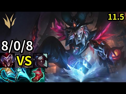 Shaco Jungle vs Kayn - KR Challenger | Patch 11.5