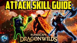 RuneScape: Dragonwilds Melee Attack Guide – Best Weapons, Skills &amp; Leveling!  #runescapedragonwilds