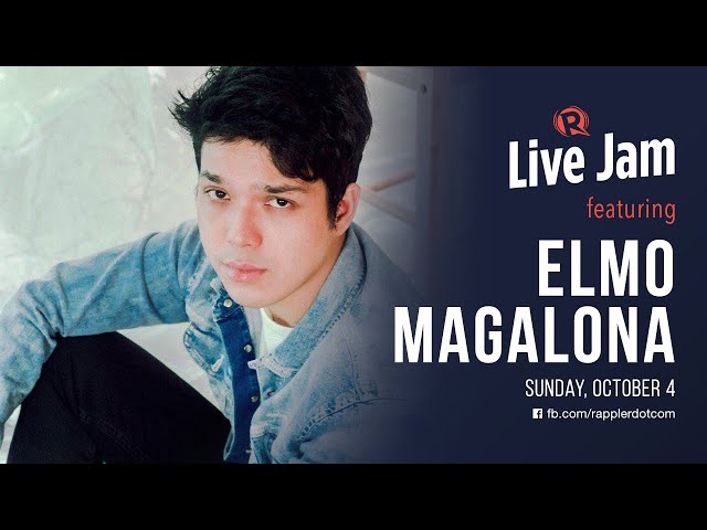 [WATCH] Rappler Live Jam: Elmo Magalona