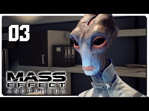 Let's Play Mass Effect Andromeda Blind Part 3 - The Nexus [Mass Effect Andromeda PC Gameplay]