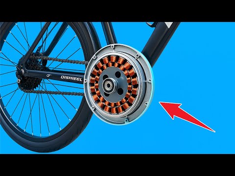 Never throw away your old ceiling fan! Turn your bike into an electric bike with a ceiling fan motor