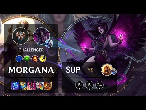Morgana Support vs Leona - EUW Challenger Patch 11.6
