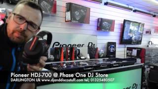 Video thumbnail for Pioneer HDJ 700 @ Phase One DJ store by Phase1djstore