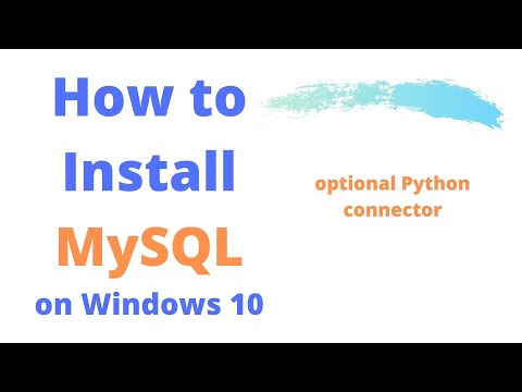 How to install MySQL with Python Connector  |2021|Easy