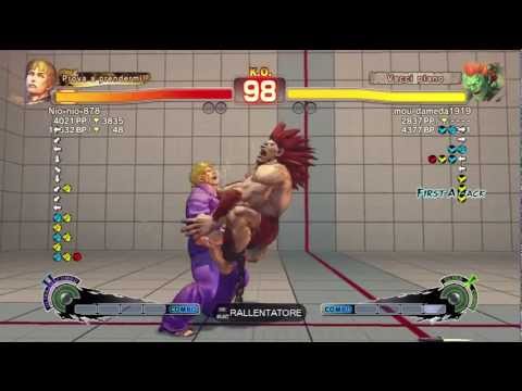 Super Street Fighter IV AE2012 - Nio-nio-878 (Cody) Vs mou-dameda1919 (Blanka)