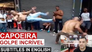 GOLPE INCRÍVEL DE CAPOEIRA - RODA COM FINAL EMOCIONATE