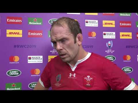 Alun Wyn Jones discusses Wales' Quarter Final victory