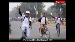 preview picture of video 'Patna: inext Bikeathon Season 6 - 2014'