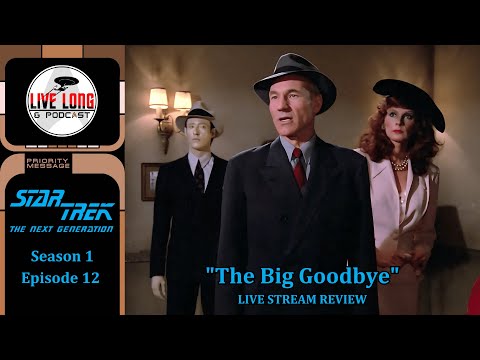 Star Trek: The Next Generation S1 E12 "The Big Goodbye" Review