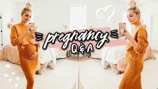 ANSWERING YOUR PREGNANCY QUESTIONS! | Aspyn Ovard