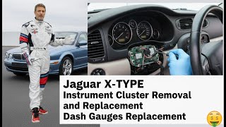 How to Remove Jaguar X-TYPE Speedometer & Gauge Cluster (2001-2009)