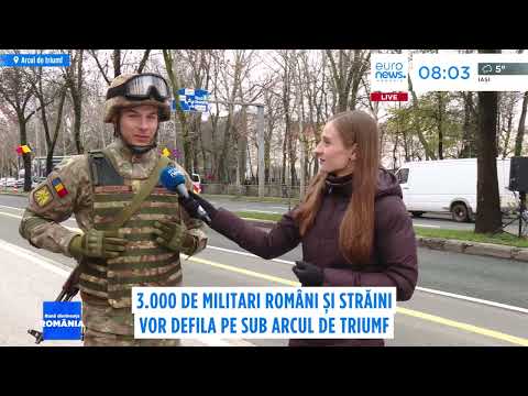 Armata își etalează noile achiziții de 1 Decembrie. 3.000 de militari români și străini vor defila