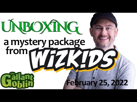 WizKids Package Unboxing! - February 25, 2022