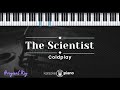 The Scientist - Coldplay (KARAOKE PIANO - ORIGINAL KEY)