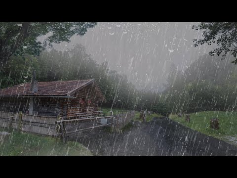 Wonderful Rain Sound to Sleep in 15 Minutes - Relaxing Rain for Sleep, Study, ASMR