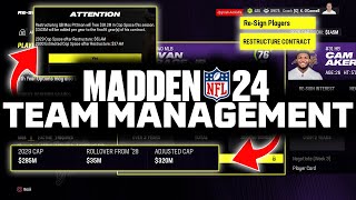 How To Manage Your Team Salary In Madden 24 Franchise Mode