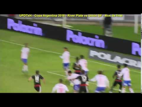 Gol de Arzura - River 3 - 0 Unión - Copa Argentina 2016 - Cuartos de Final