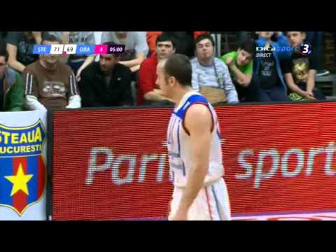Steaua CSM EximBank București vs CSM CSU Oradea 78-76 (Q4)