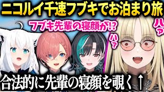 ニコたんルイ姉千速フブちゃんとお泊まり旅で色々な事が起こった話【虎金妃笑虎/ホロライブ】