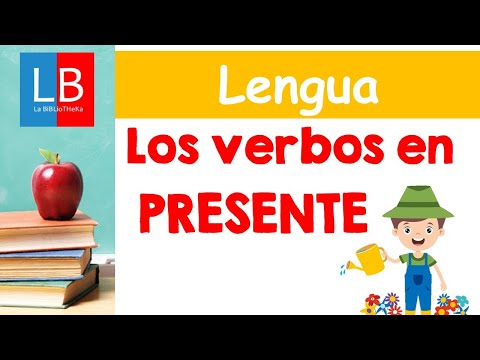 VERBOS en PRESENTE para niños ✔👩‍🏫 PRIMARIA