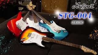 Video thumbnail for Aria Pro II STG-004 SERIES in 2022! #ariaproii #ariaisback #ariaguitar #sounddemo #newmodels #stg004 by Aria Pro Indonesia TV