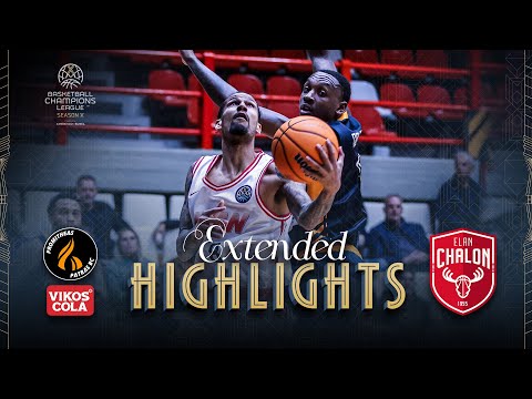Promitheas Patras BC Vikos Cola v Elan Chalon | Full Game Highlights | #BasketballCL 2025-26