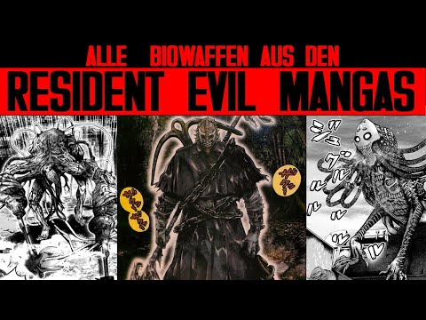 Alle B.O.W.s aus den Capcom-Kanon Mangas und Theaterstücken - Resident Evil Lore - LoreCore