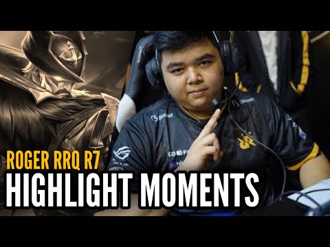 HIGHLIGHT MOMENTS RRQ R7 SAAT MENGGUNAKAN ROGER VS ONIC ESPORT - MPL ID S5