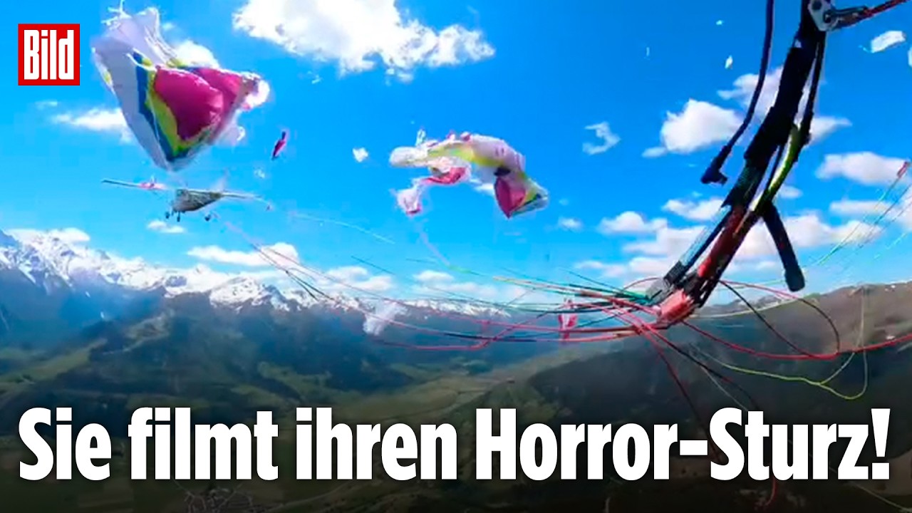 Horror-Crash in der Luft – Pilotin filmt ihren Absturz!