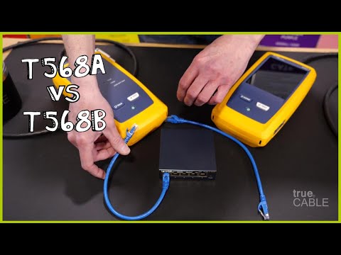T568a vs T568b - Which to Use!