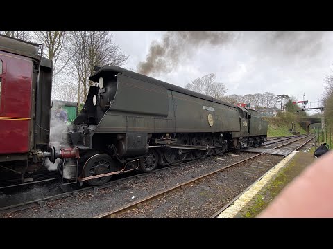 WATERCRESS LINE FULL JOURNEY ALTON TO ALRESFORD 22/3/24