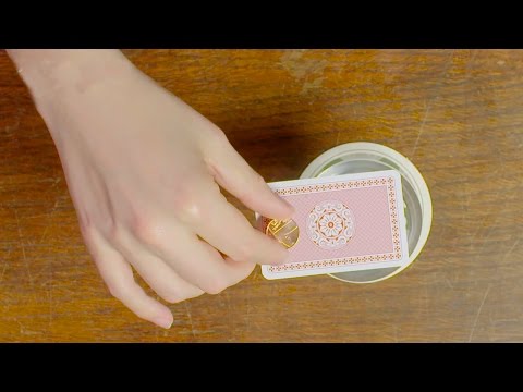 How to perform the coin card balance trick | Pub Tricks