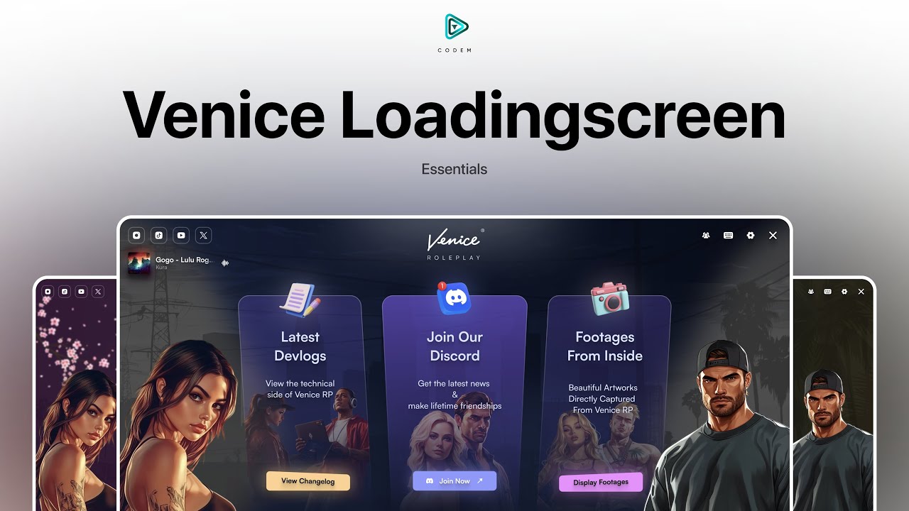 CodeM Venice Loadingscreen ( Advanced Loading Screen ) - STANDALONE thumbnail 11