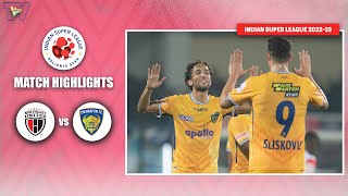 ISL 2022-23 M49 Highlights: Northeast United Vs Chennaiyin FC