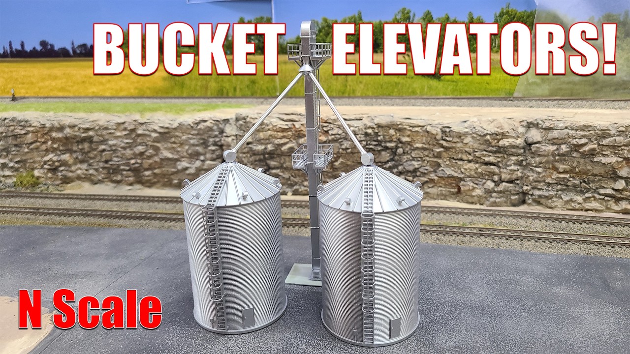 Bucket Elevators - N Scale