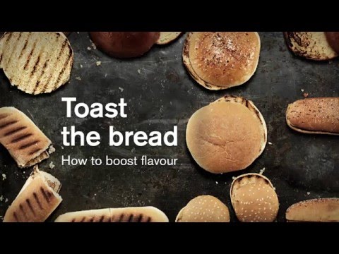 How to toast the burger and hot dog bread to make it perfect