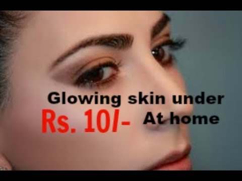 Instant fairness pack under Rs. 10/- // Get instant glowing and soft skin in Rs.10/- Video