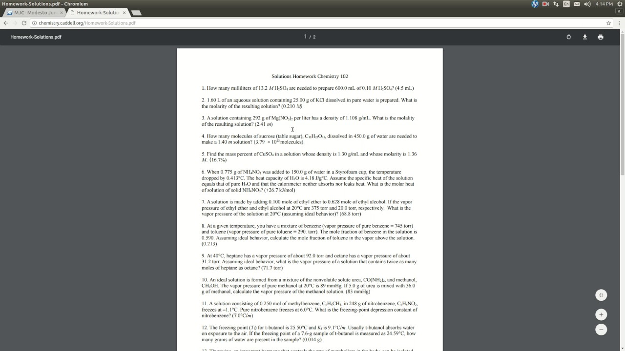 Chem102 Welcome and Getting Started