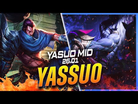YASSUO - Yasuo vs Sylas MID Patch 26.1 - Grandmaster Yasuo Gameplay