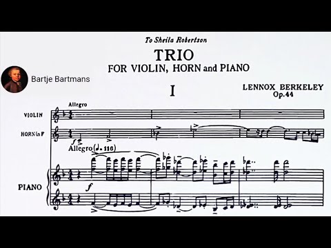 Lennox Berkeley - Horn Trio, Op. 44 (1952)