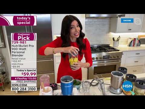 HSN | Healthy Living featuring NUTRiBULLET 01.09.2021 - 06 AM