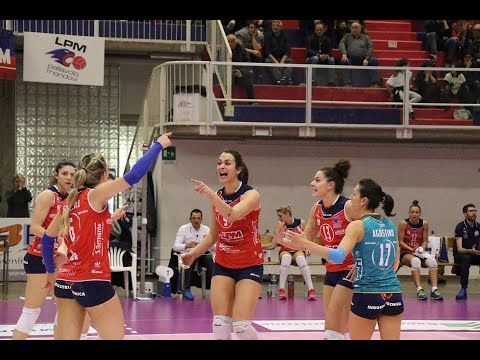 Le emozioni della gara tra LPM BAM Mondovì e Omag S. Giovanni Marignano